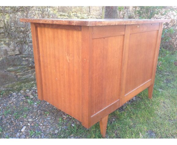 Vintage Secretary S Desk In Oak Feet Compass Selency Vintage Secretary S Desk In Oak Feet, Antique Oak Secretary Desk Value