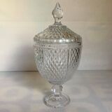 Large diamond-pointed sweet jar