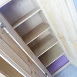 Guillerme et Chambron oak wardrobe