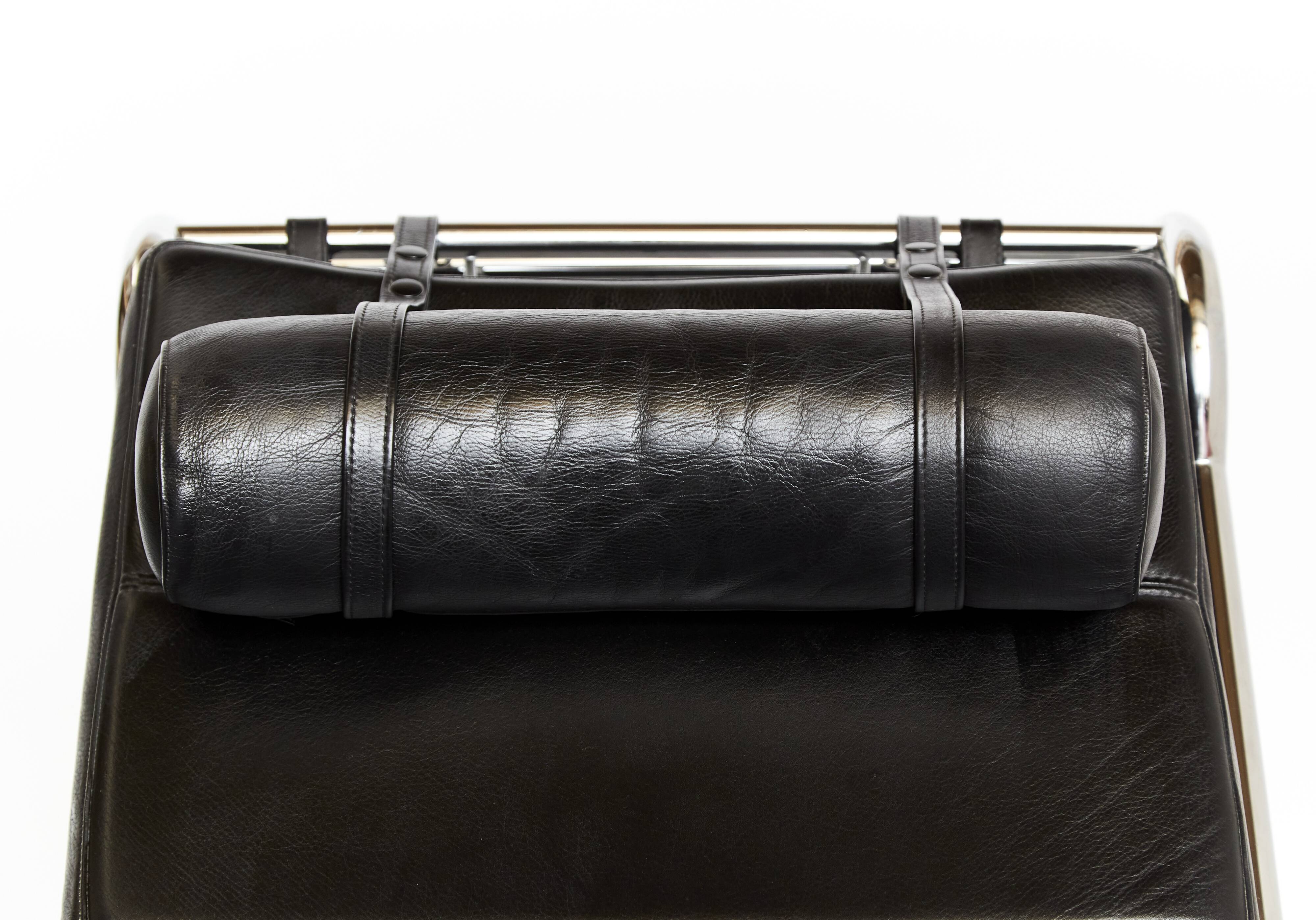 Chaise longue and ottoman Gabriele Mucchi "Genni" for Zanotta