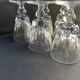 6 saint louis wine glasses jersey service