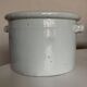 Extra-large white glazed earthenware planter, 1960s Italy
