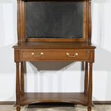 Table console en merisier, style Louis XVI, fin XIXème