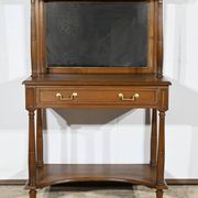 Table console en merisier, style Louis XVI, fin XIXème