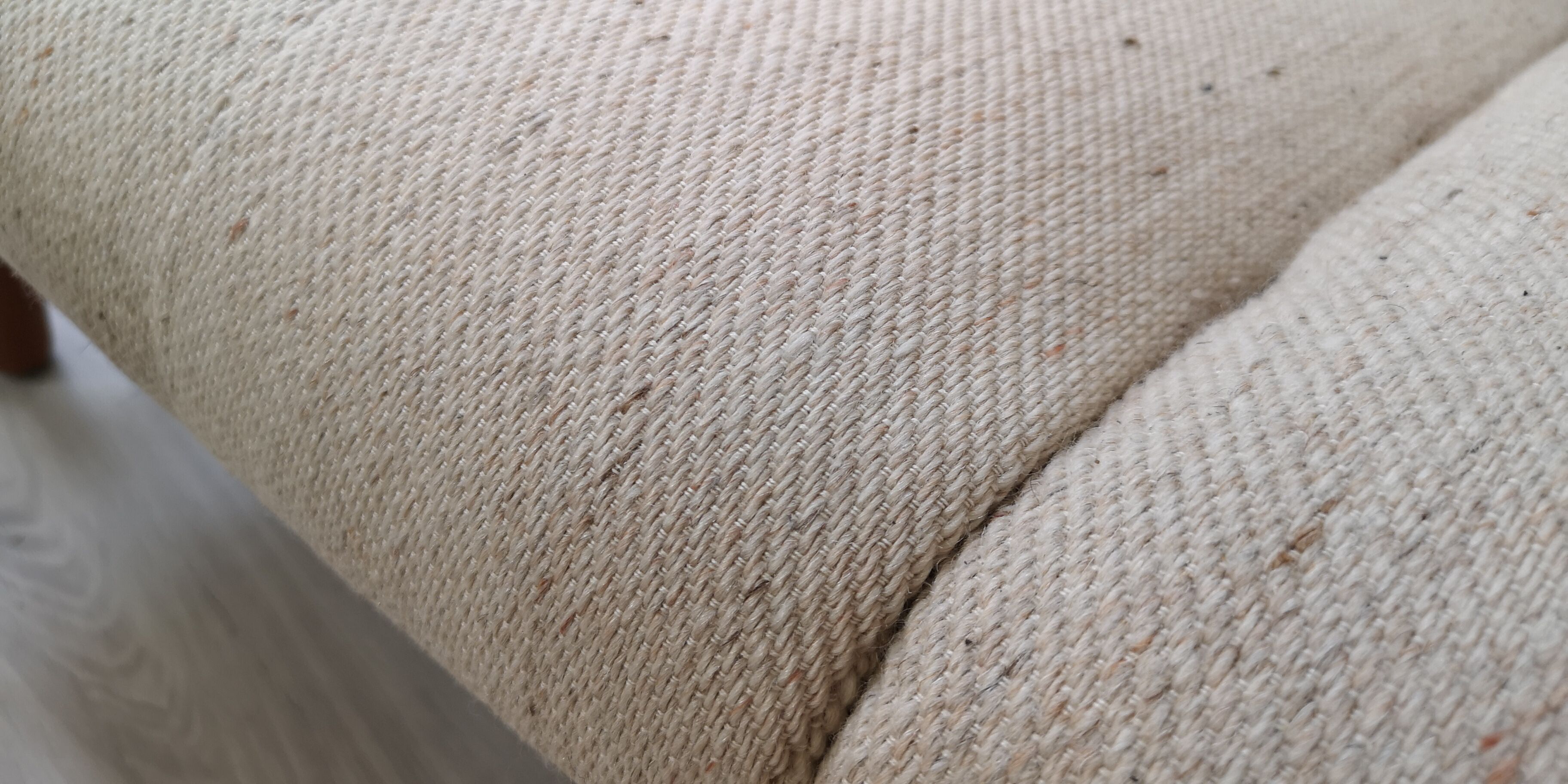 Mid- century three-seater danish teak sofa