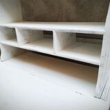 Patinated desk in fir