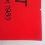 Valerio ADAMI: Distant History, 1980 - Signed lithographic poster