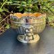 Silver glass cooler in Empire lion style