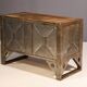 Industrial iron chest of drawers from the 1950s, Czechoslovakia