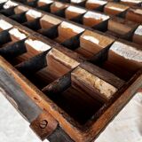 Metal and wood printing locker