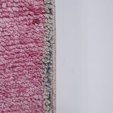 Vintage Turkish rug from Oushak, hand-woven 91x300 cm