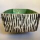Large planter pot Adli Reuver signed