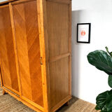 Scandinavian wardrobe 139 cm