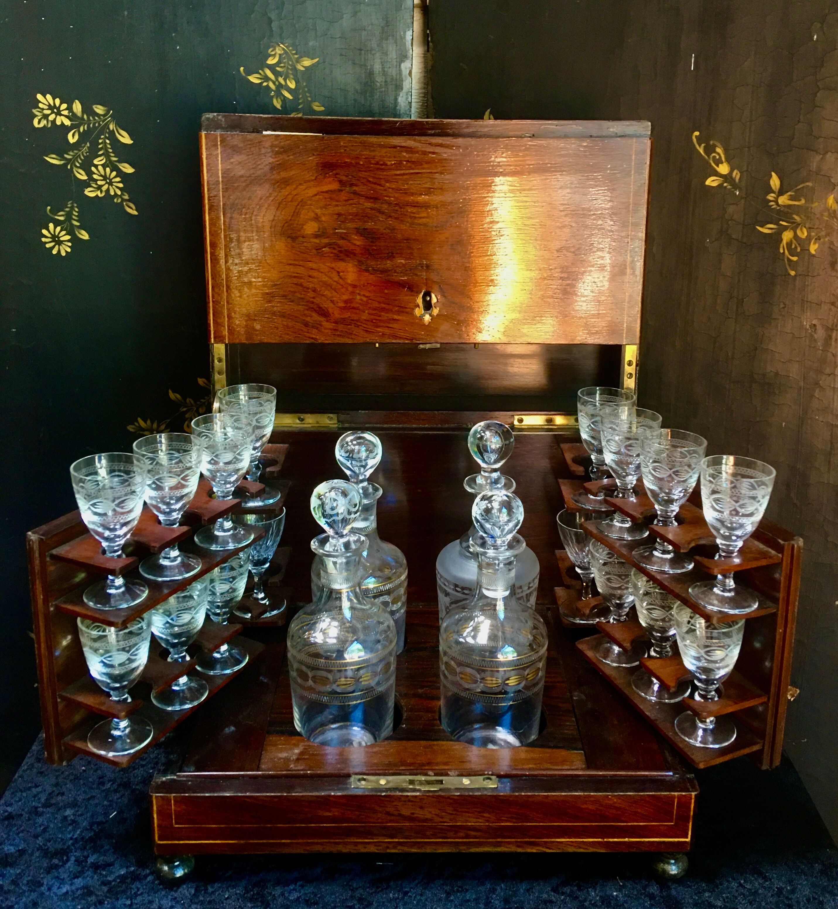 Napoleon III period liquor cellar