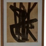 Pierre SOULAGES after Walnut Husk II 1948