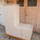 Asymmetrical cabinet