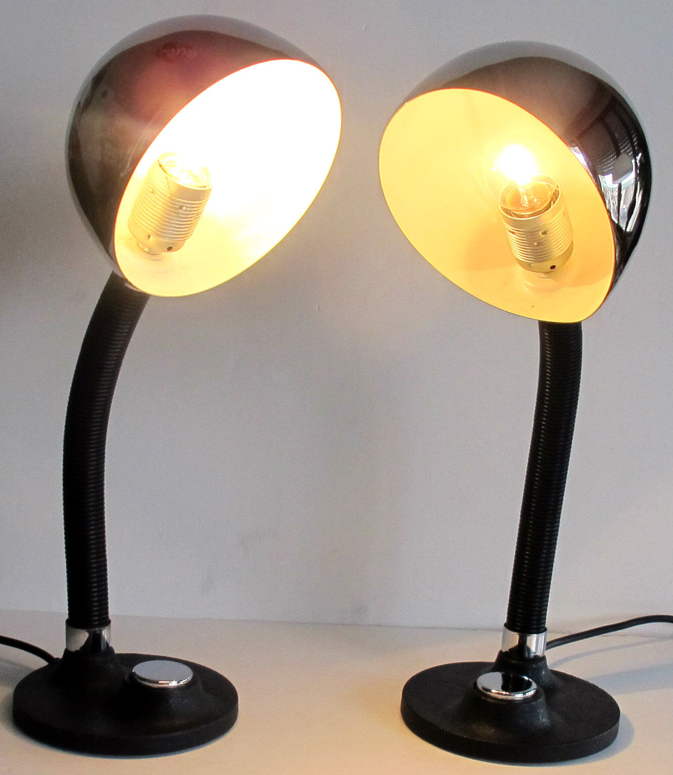 Pair of vintage lamps 70s