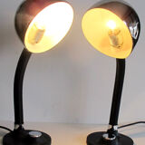 Pair of vintage lamps 70s