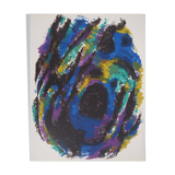 Alfred manessier: color composition - original lithograph