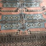 Vintage wool oriental rug - 245x157cm