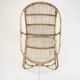 1960s Alan Fuchs Rattan Lounge Chair by Uluv, Czechoslovakia