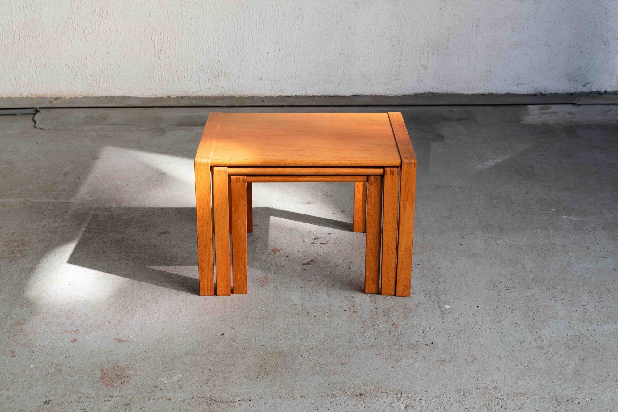 Ensemble de 3 tables gigognes par Aksel Kjersgaard