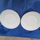 2 dessert plates in Limoges Haviland porcelain diam 19 cm