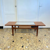 Coffee table Gplan teak & glass