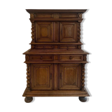 Buffet 2 corps, style louis xiii, xviième siècle