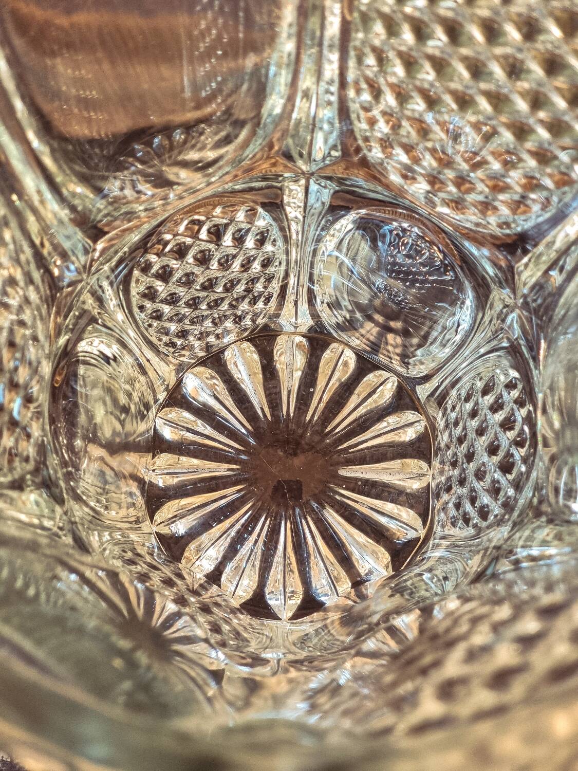 Oberglas crystal vase