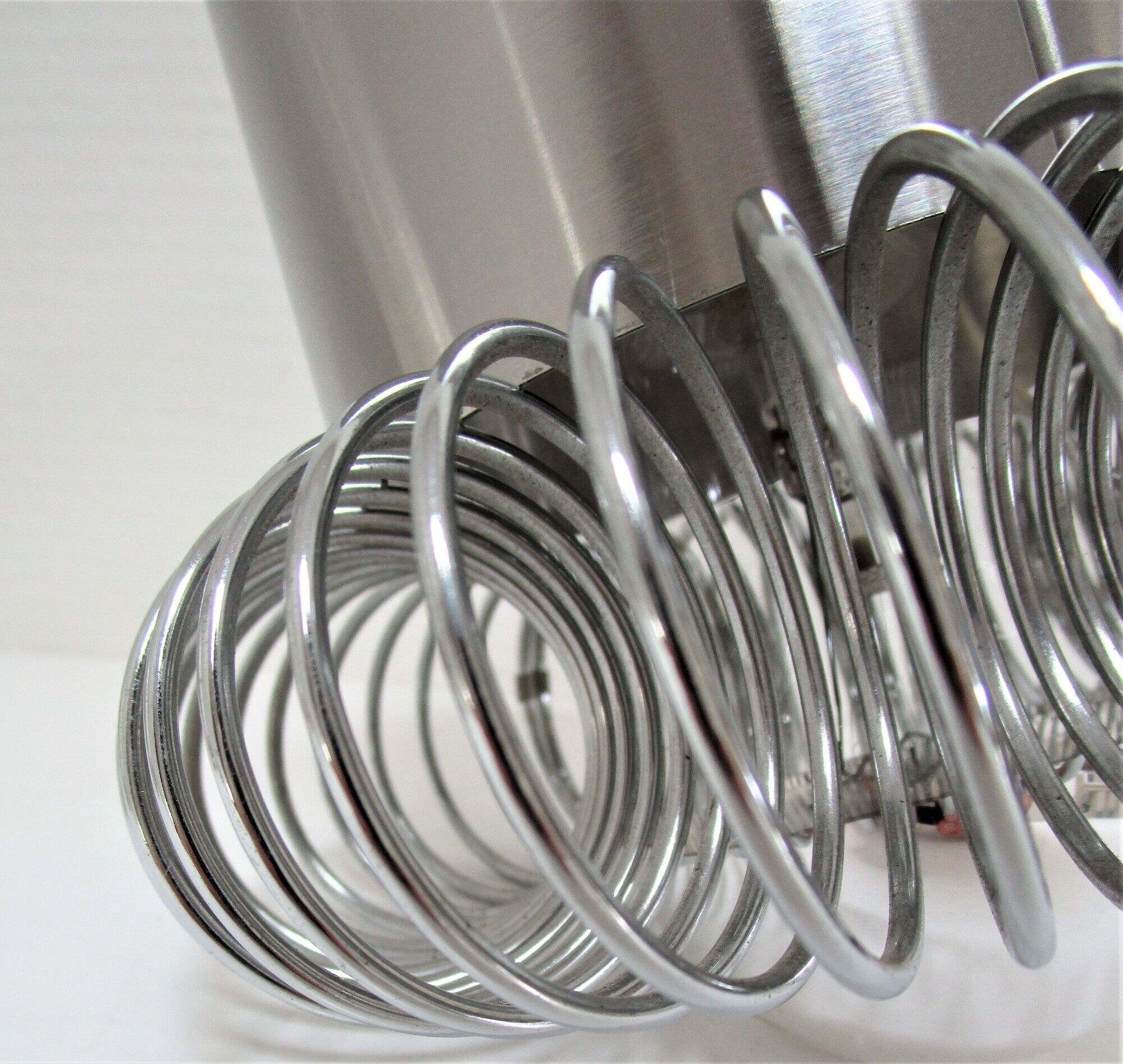 Philippe Rogier stainless steel pendant lamp for Oxar design gallery 70s