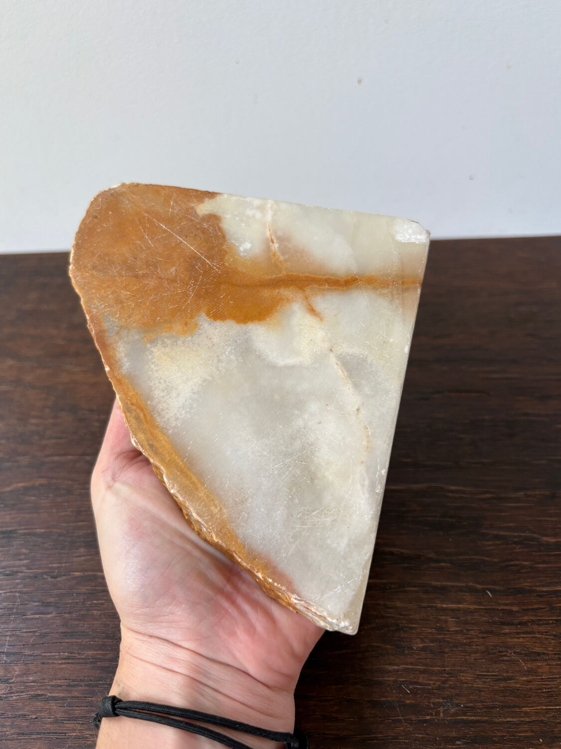 Cendrier en onyx vintage