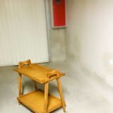 Vintage Scandinavian serving trolley