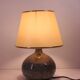 Vintage table lamp in glazed ceramic, 1950s style.