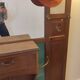 Large Art Deco coat rack