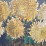 Peinture ancienne bouquet