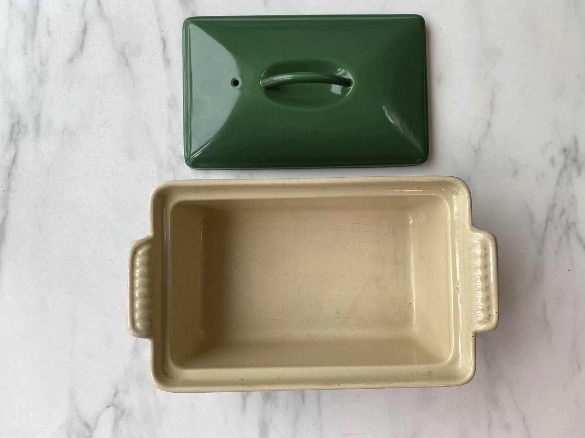 Cast iron terrine for pâté or foie gras in very good condition
