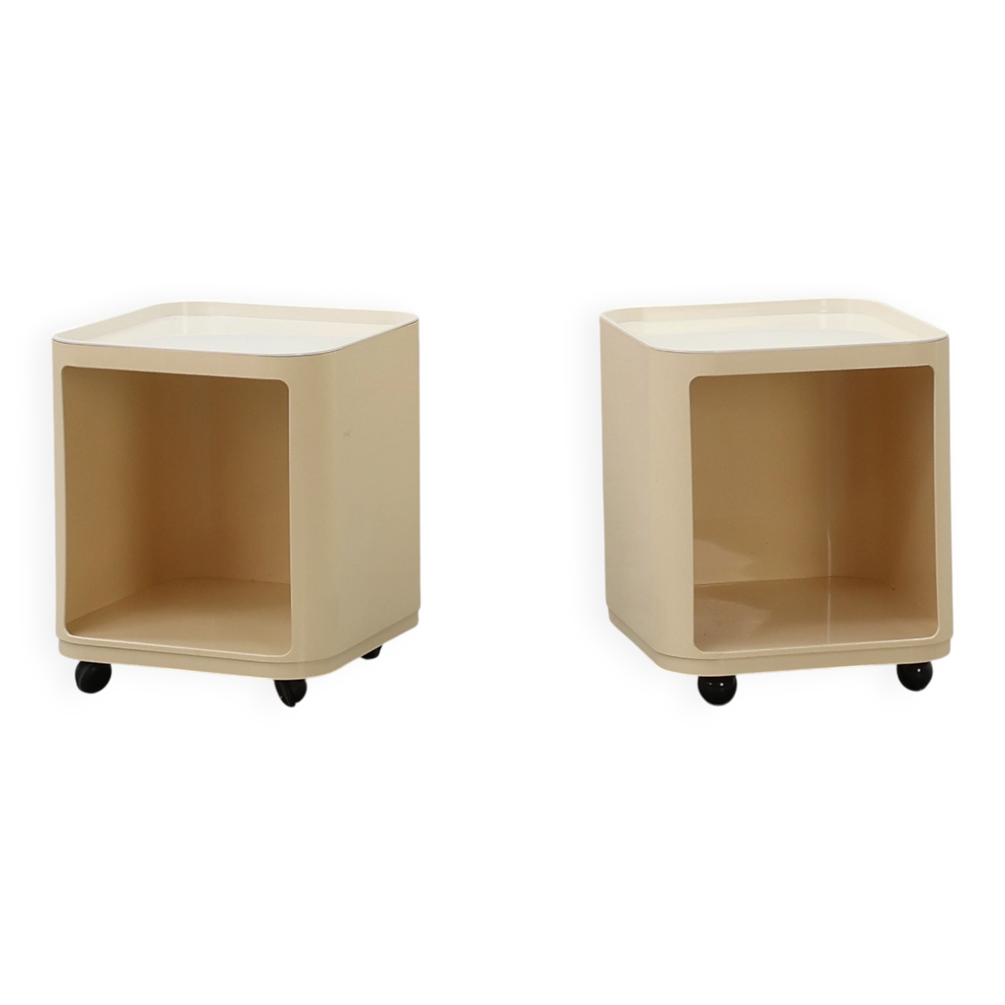 Paire d'unités Kartell Componibili modèle 4979 par Anna Castelli Ferrieri, Italie