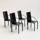 Fauteuils par Carlo Bartoli pour Matteo Grassi, 1980s, set de 4