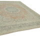 Hand-knotted persian vintage 1970s 290 cm x 390 cm beige wool carpet
