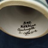 Candle holder pique candle candle in fa£ience of Quimper Keraluc H 16 cm