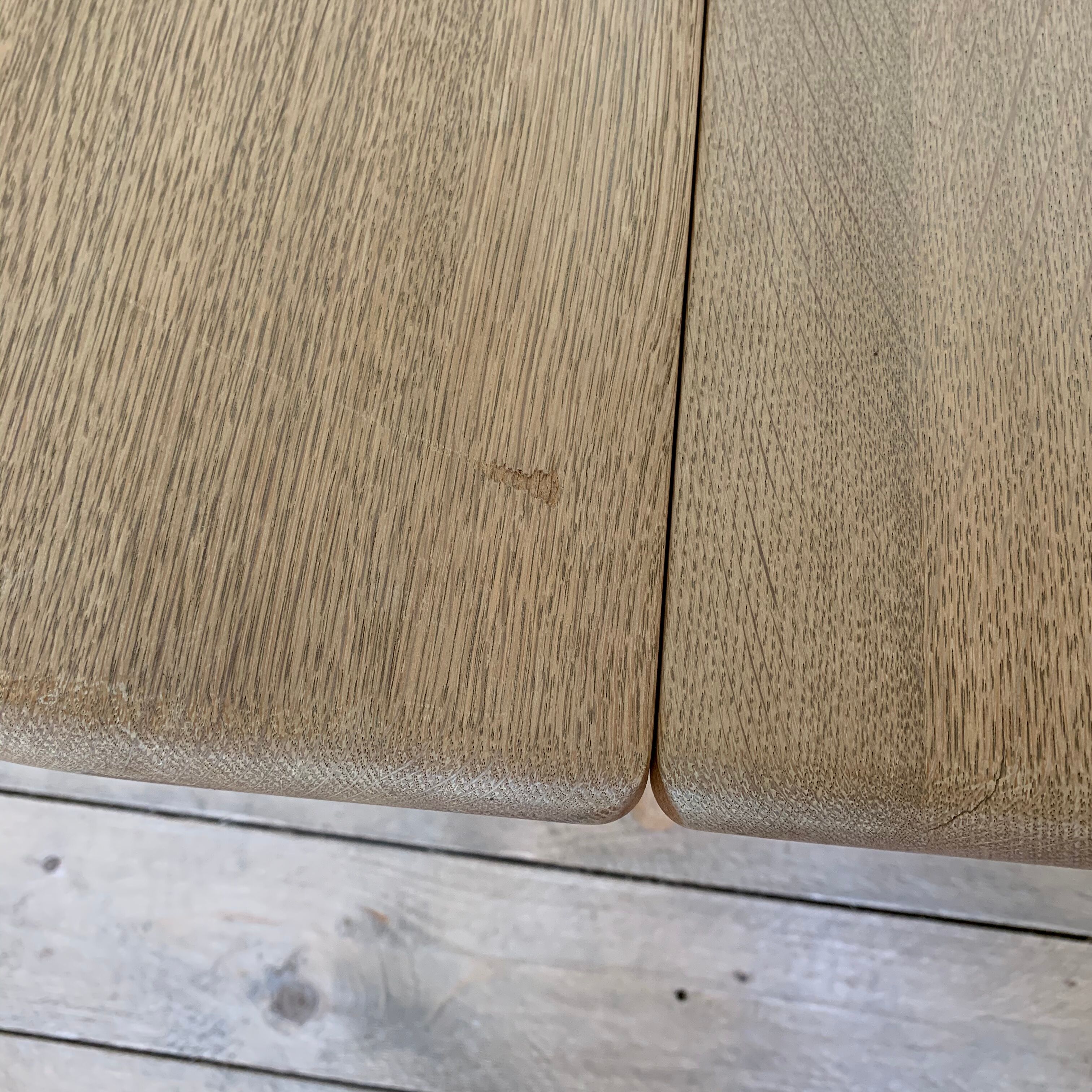 Scandinavian coffee table solid oak Hans Wegner