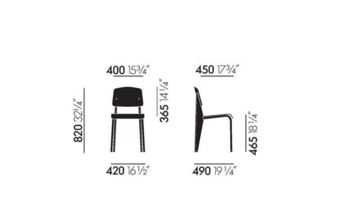 Standard Chair SP Jean Prouvé