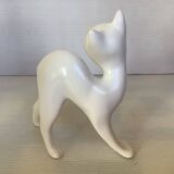 White ceramic cat