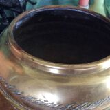 Cache pot en cuivre