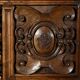 Oratory in solid walnut, Neo-Gothic Renaissance style – Late 19th century