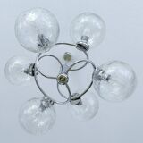 Suspension Vintage 70 Chrome Verre