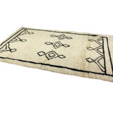 Handmade Moroccan Berber carpet 252 x 155 CM