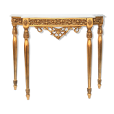 Painted wooden console