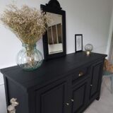 Black sideboard